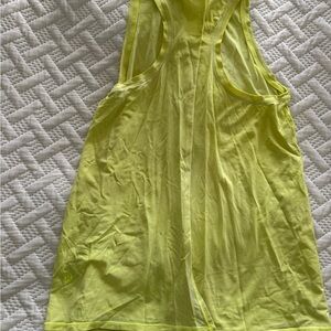 Lululemon Yellow Tank Top